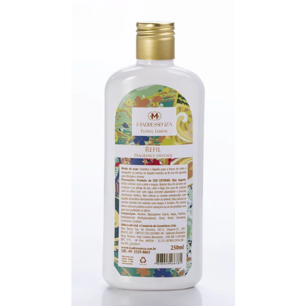 REFIL DIFUSOR DE AMBIENTE FLORAL LEMON