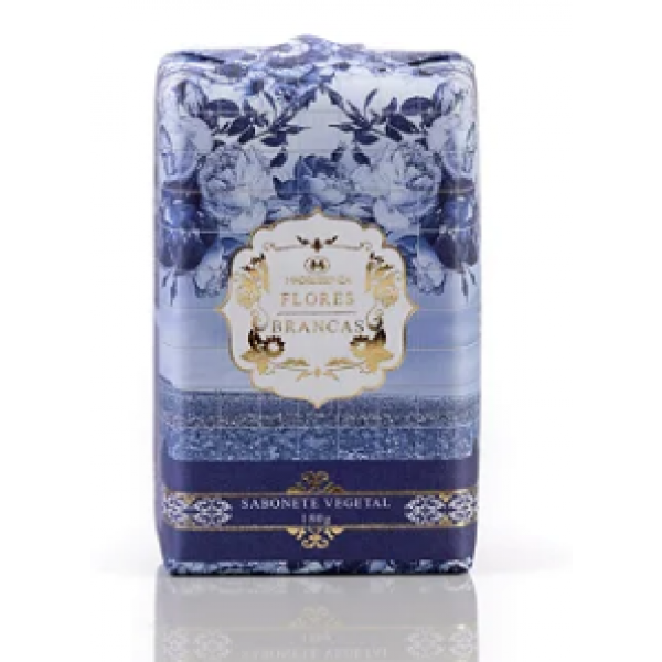 sabonete 180 g Flores Brancas 