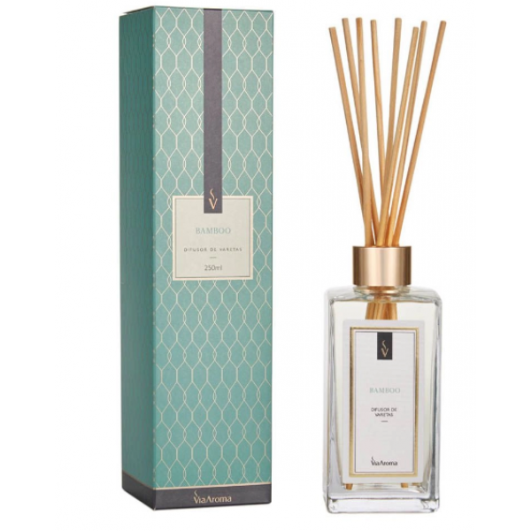 Difusor de Varetas Bamboo Via Aroma - 250ml