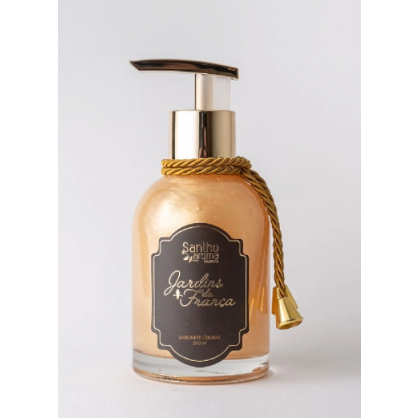  Sabonete Líquido Dourado Jardins da França - 200ml 