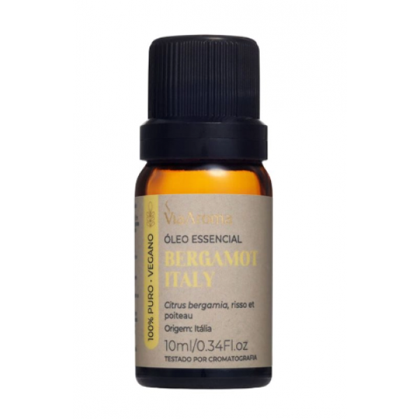 Óleo Essencial Bergamot Italy Via Aroma - 10ml