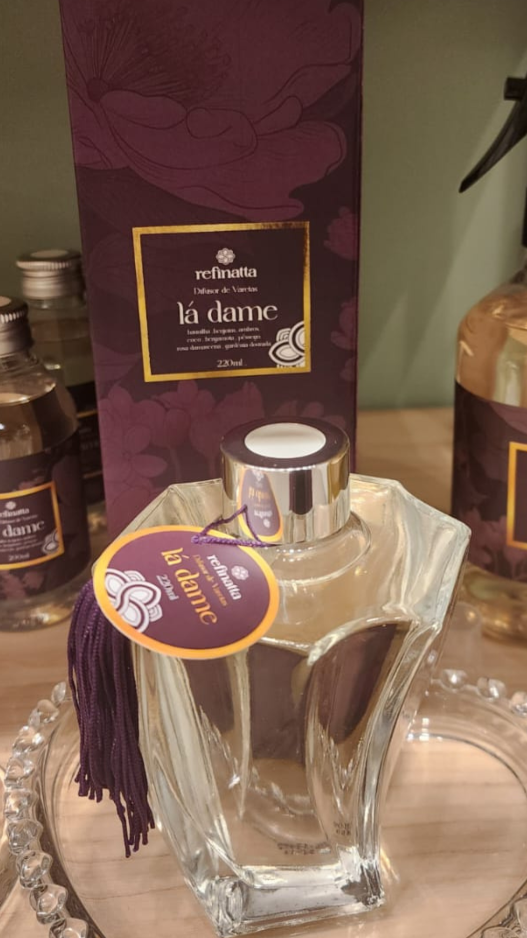 Difusor de Varetas  La Dame 220ml 