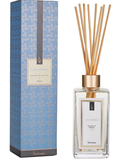 Difusor de Varetas Lavanderia Via Aroma 