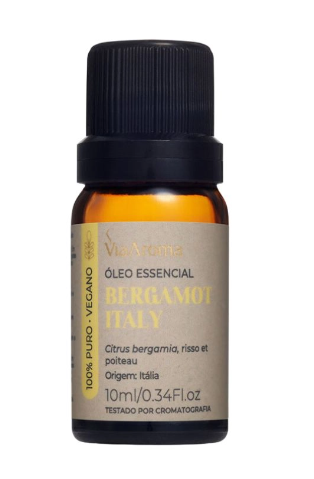Óleo Essencial Bergamot Italy Via Aroma - 10ml
