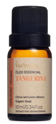 Óleo Essencial Tangerina Via Aroma - 10ml